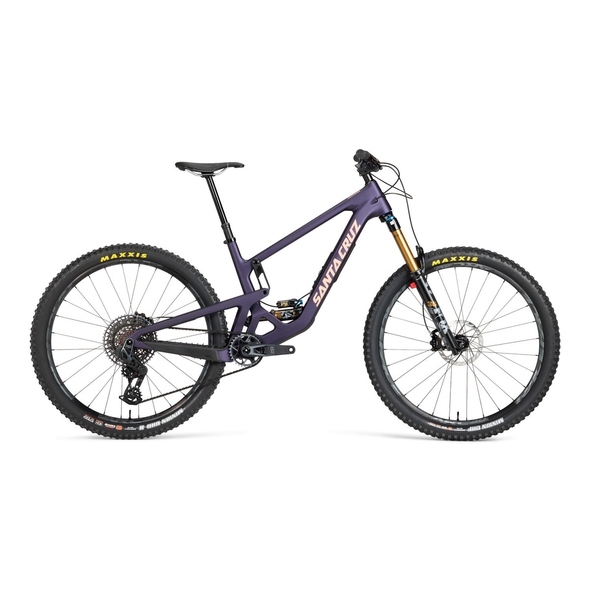 Santa Cruz Hightower 4 CC X0 AXS Complete Mountain Bike 2025 Matte Deep Purple