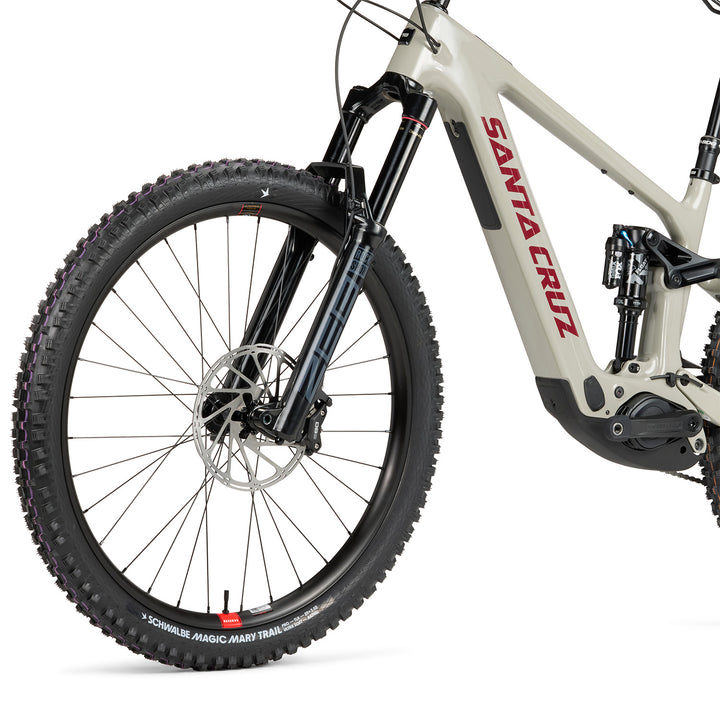 Santa Cruz Vala 1 C R E-Mountain Bike 2025 Gloss Grey