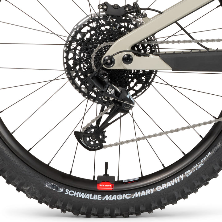 Santa Cruz Vala 1 C R E-Mountain Bike 2025 Gloss Grey