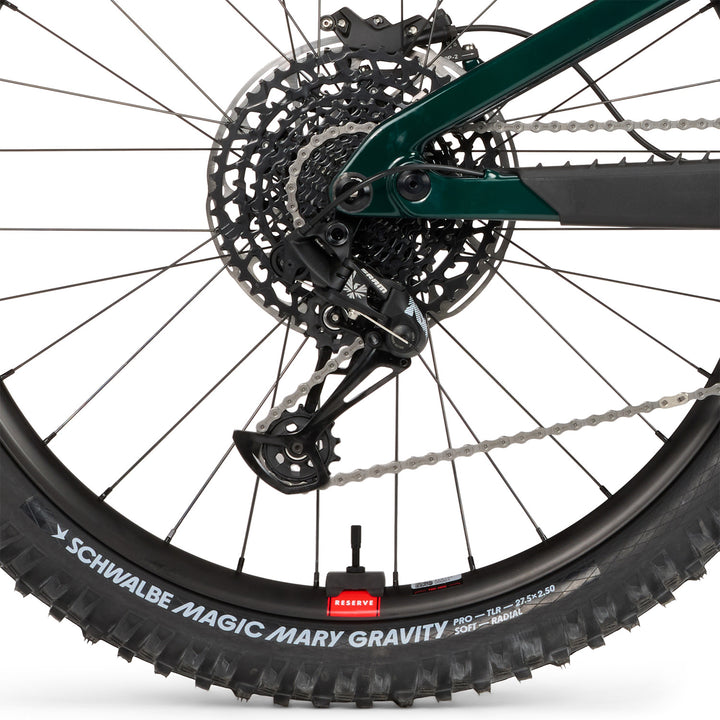 Santa Cruz Vala 1 C R E-Mountain Bike 2025 Midnight Green