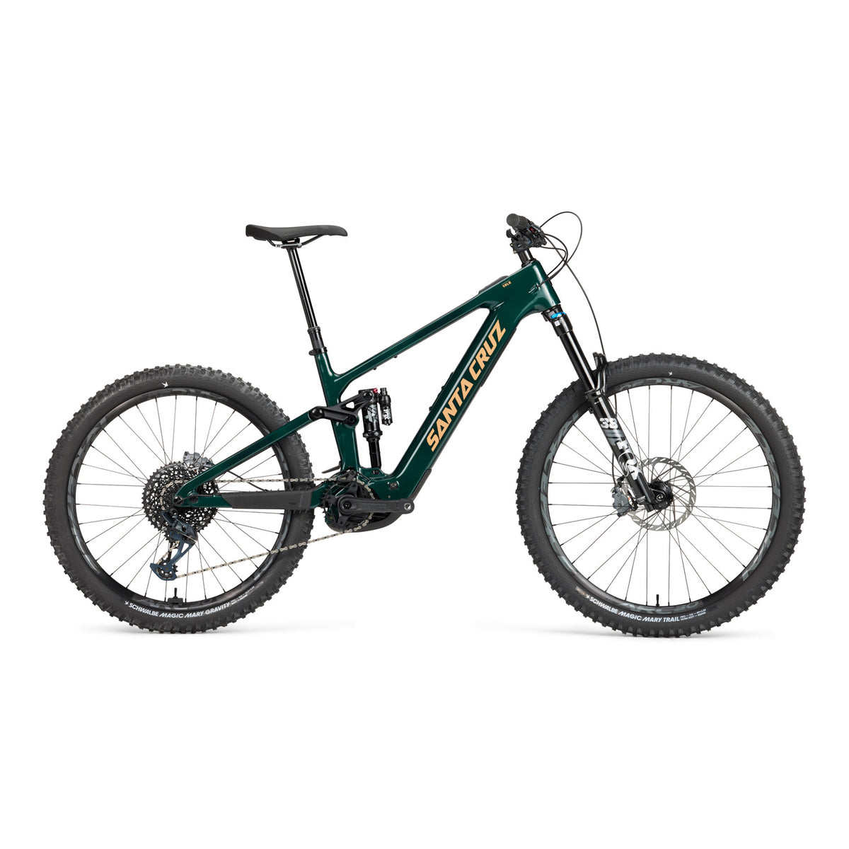 Santa Cruz Vala 1 C S E-Mountain Bike 2025 Midnight Green