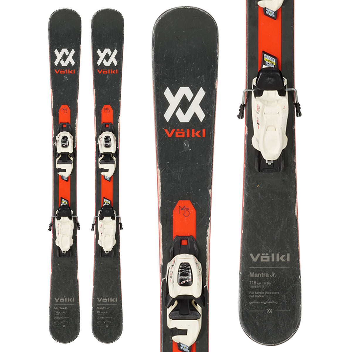 Völkl Mantra Jr Skis + Marker M 7.0 Bindings - Kids' 2019
