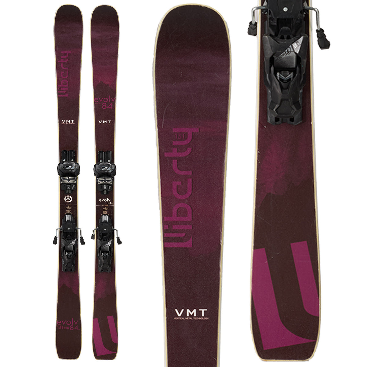 Liberty Evolv 84W Skis + Tyrolia Attack 13 Demo Bindings - Women's 2021