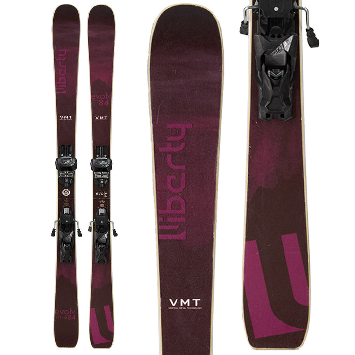 Liberty Evolv 84W Skis + Tyrolia Attack 13 Demo Bindings - Women's 2021