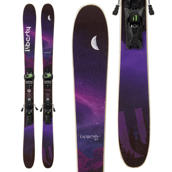 Liberty Genesis 90 Skis + Tyrolia Attack 13 Demo Bindings - Women's 2021