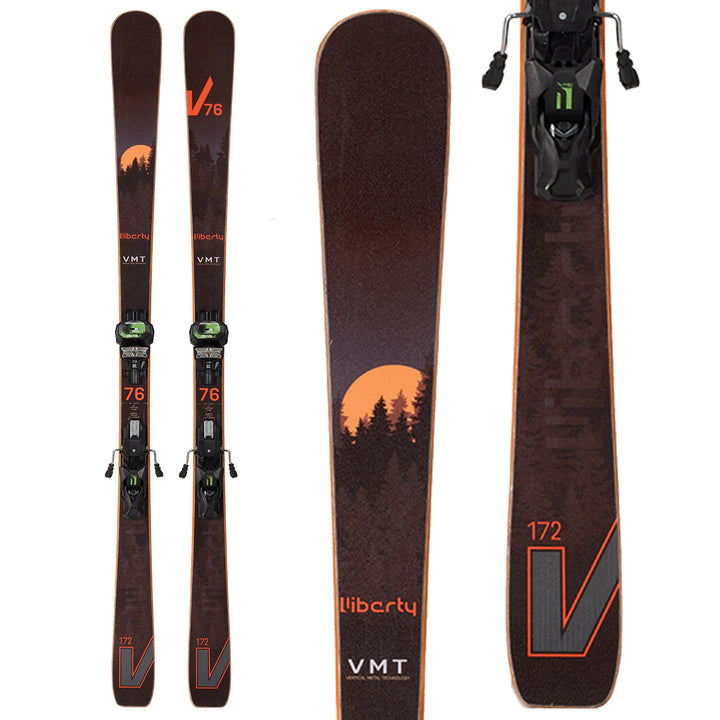 Liberty V 76 Skis + Tyrolia Attack 13 Demo Bindings 2021