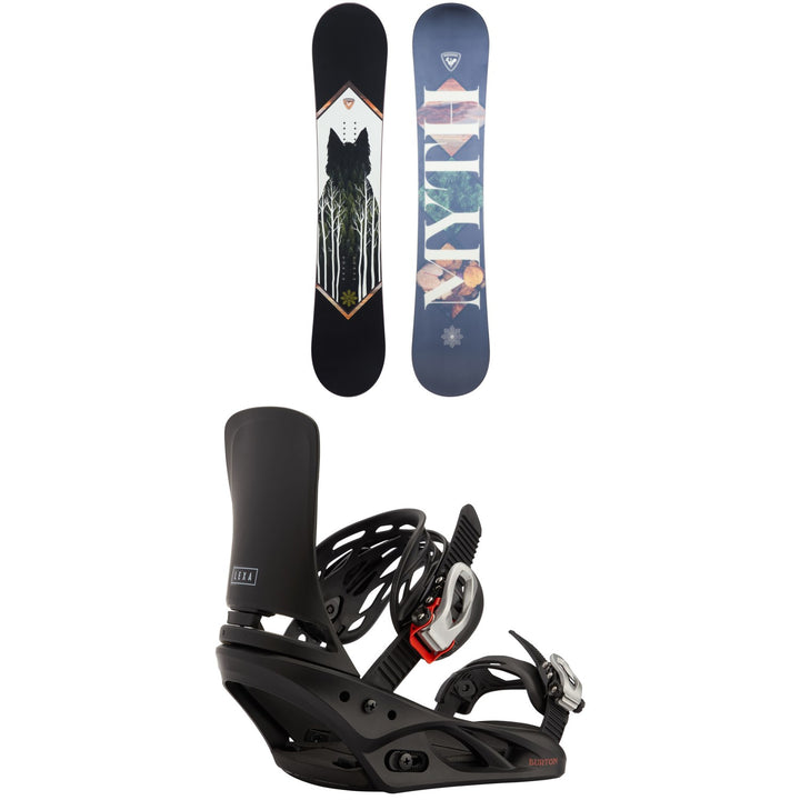 Rossignol Myth Snowboard + Burton Lexa Snowboard Bindings - Women's 2024