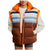 Free People Printed In A Bubble Vest - Women's Camper Stripe