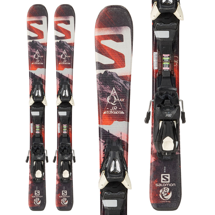 Salomon Q-Max Jr Skis + ETK5 Bindings - Kids' 2014