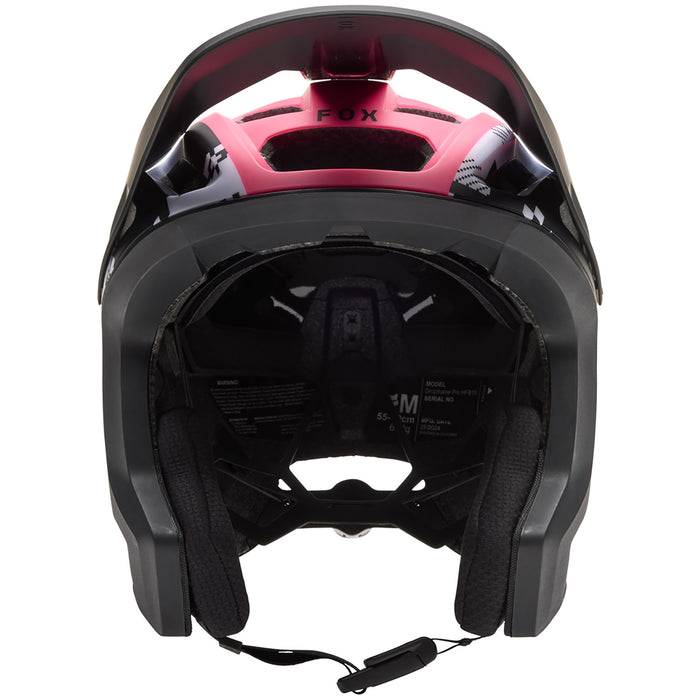 Fox Racing Dropframe Pro Bike Helmet Digi Image Black/White