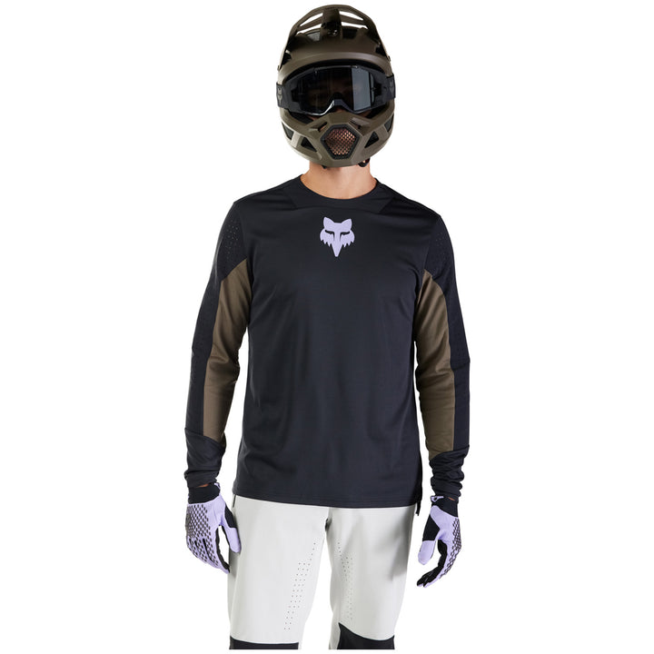 Fox Racing Defend Park Long-Sleeve Jersey Black