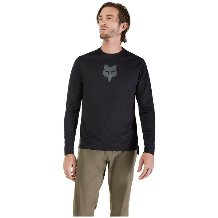 Fox Racing Ranger Long-Sleeve Jersey Fox Head Black