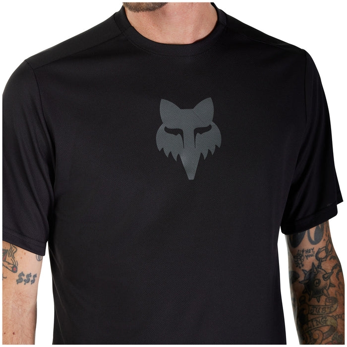 Fox Racing Ranger Short-Sleeve Jersey Fox Head Black