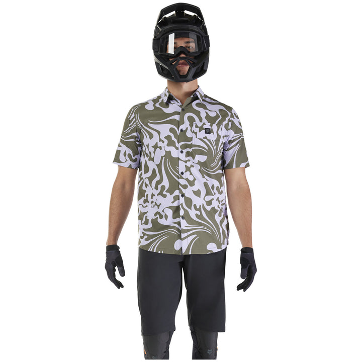 Fox Racing Ranger Short-Sleeve Woven Jersey Military