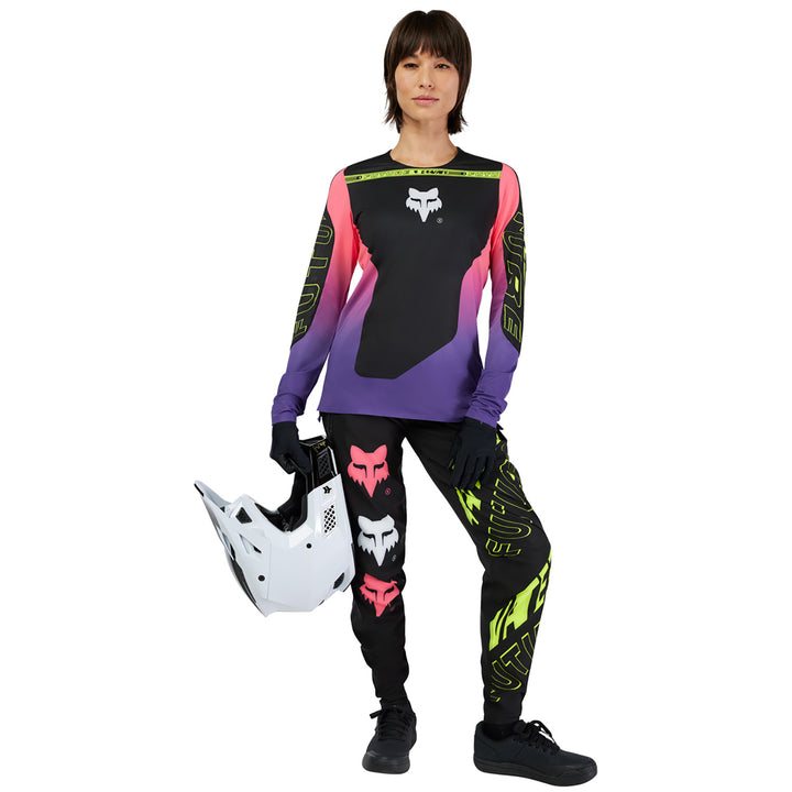 Fox Racing Flexair Long-Sleeve Jersey - Women's Elevated Black