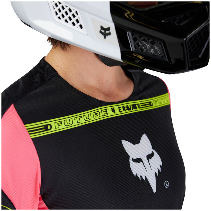 Fox Racing Flexair Long-Sleeve Jersey - Women's Elevated Black