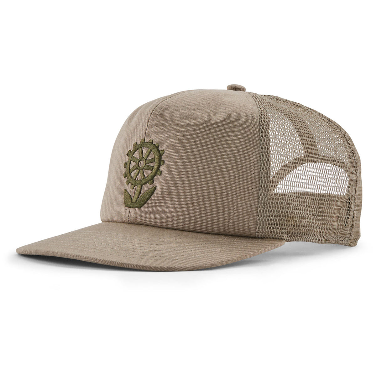 Patagonia Relaxed Trucker Hat Hike-A-Bike: Seabird Grey