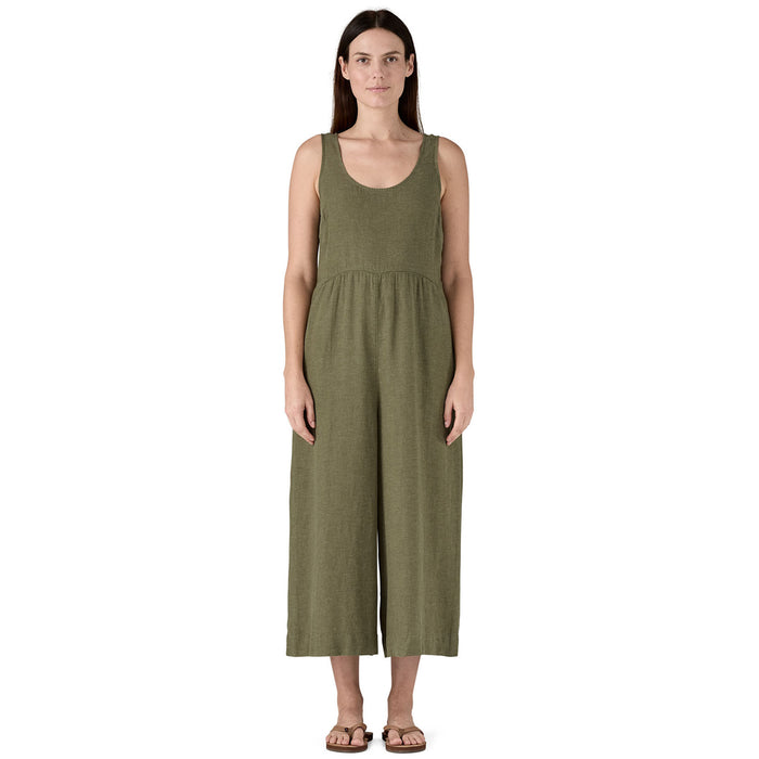 Patagonia Garden Island Jumpsuit - Women's Whole Weave: River Rock Green