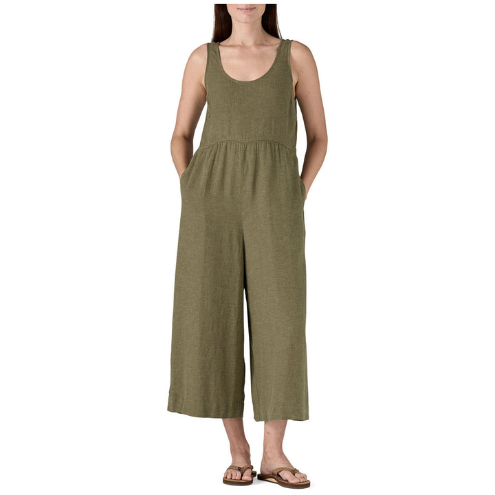 Patagonia Garden Island Jumpsuit - Women's Whole Weave: River Rock Green