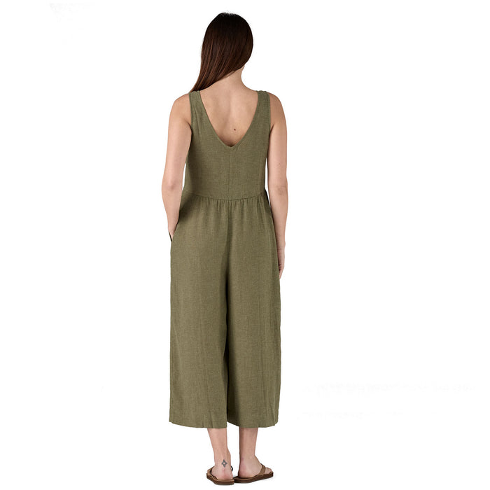 Patagonia Garden Island Jumpsuit - Women's Whole Weave: River Rock Green