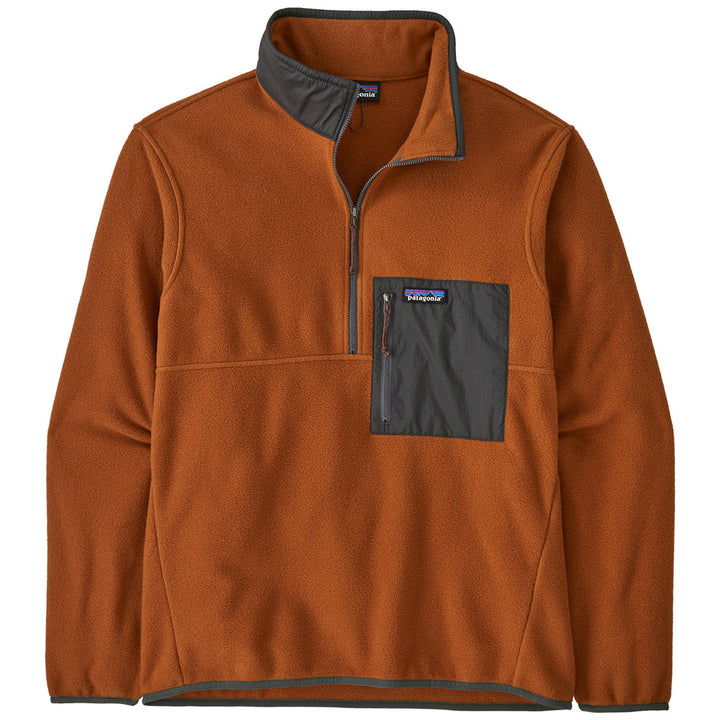 Patagonia Microdini 1/2 Zip Pullover - Men's Robin Brown