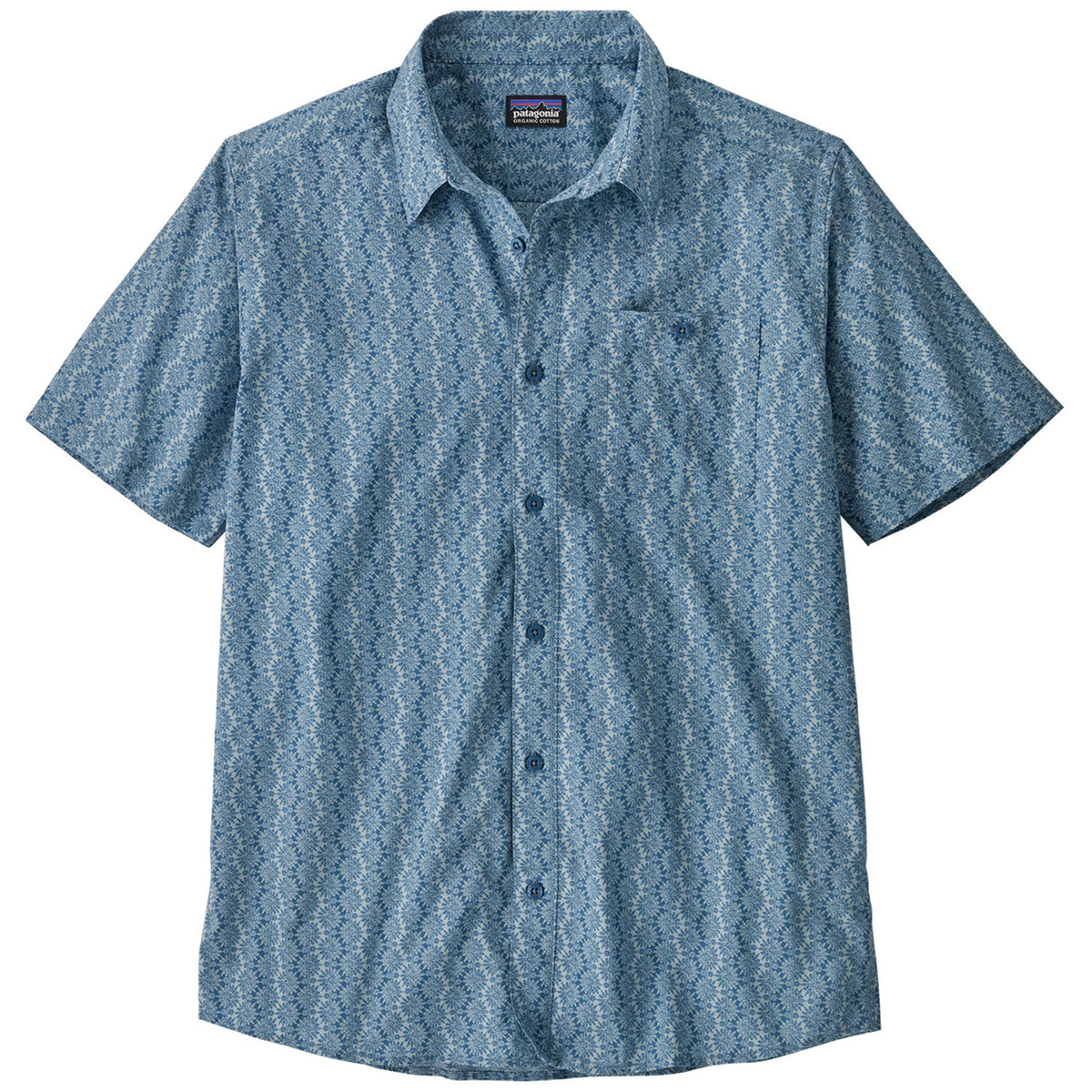 Patagonia Go To Shirt - Men's Kaleidoscope: Still Blue