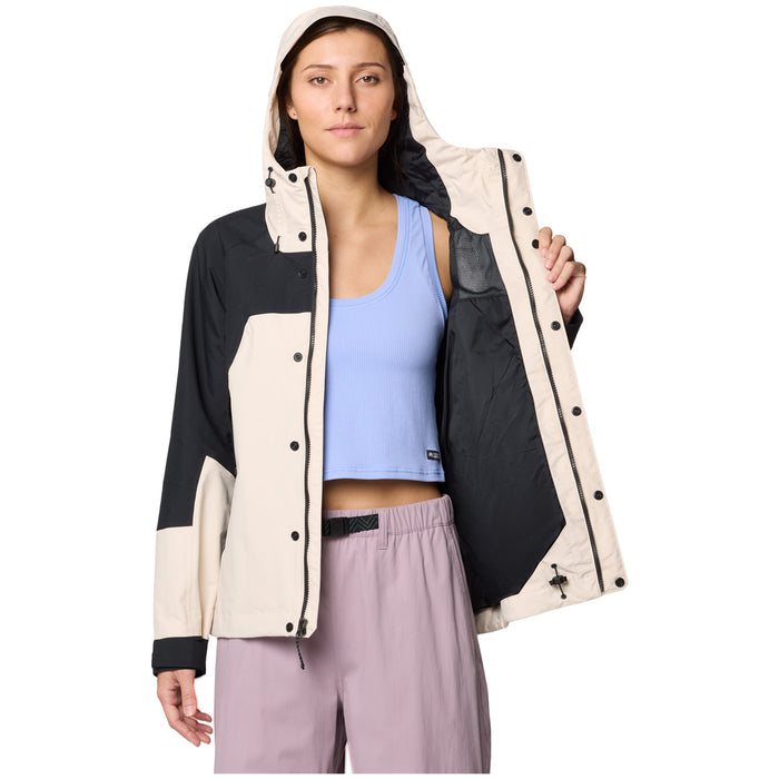 Mountain Hardwear Dry Times™ Hooded Jacket - Women's Talc/Black
