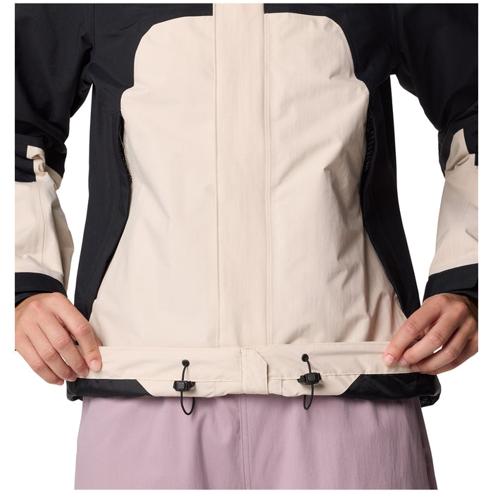 Mountain Hardwear Dry Times™ Hooded Jacket - Women's Talc/Black
