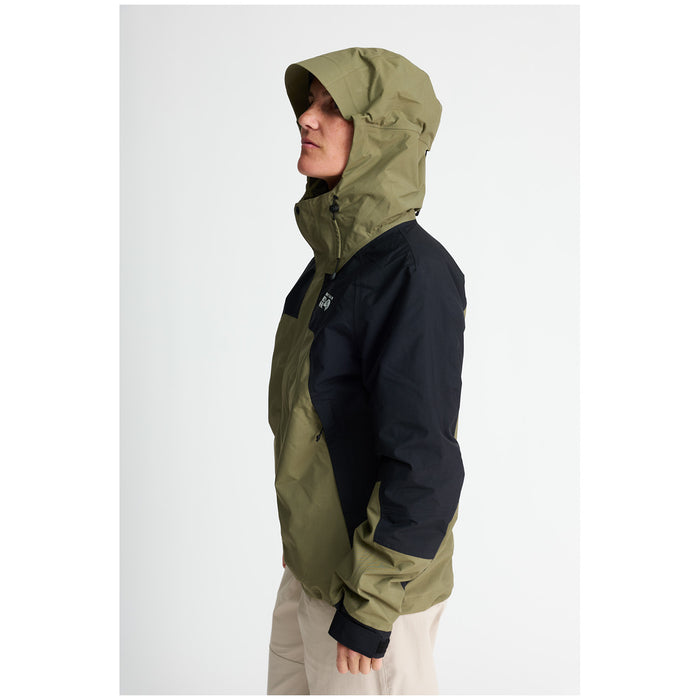 Mountain Hardwear Dry Times™ Hooded Jacket - Women's Mission Olive/Black
