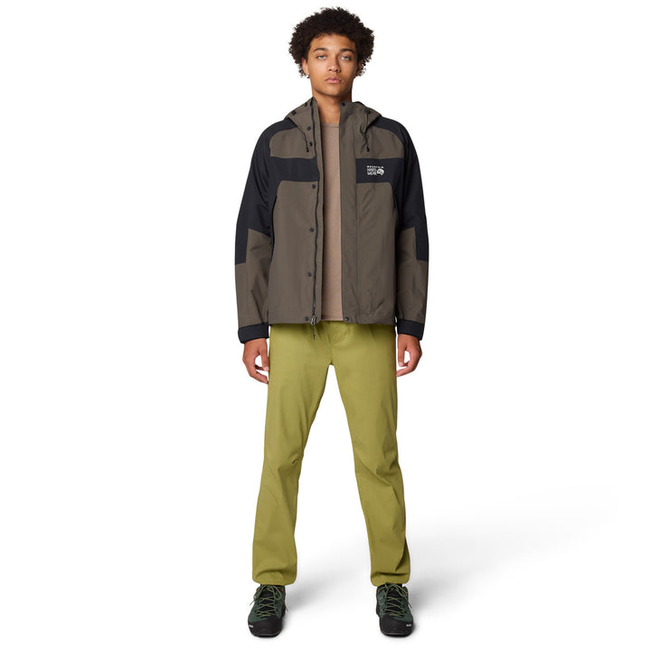 Mountain Hardwear Dry Times™ Hooded Jacket - Men's Ridgeline/Black