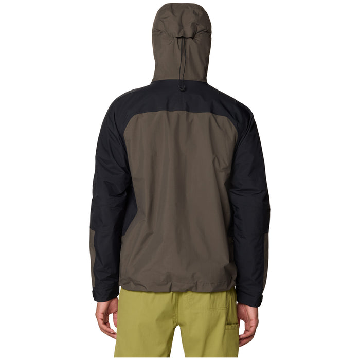 Mountain Hardwear Dry Times™ Hooded Jacket - Men's Ridgeline/Black
