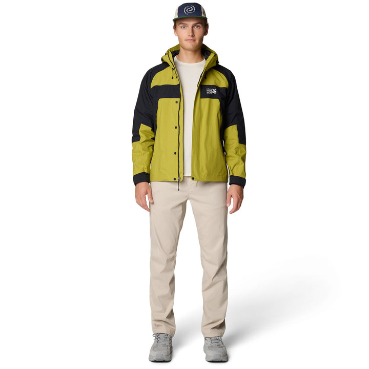 Mountain Hardwear Dry Times™ Hooded Jacket - Men's Moon Moss/Black