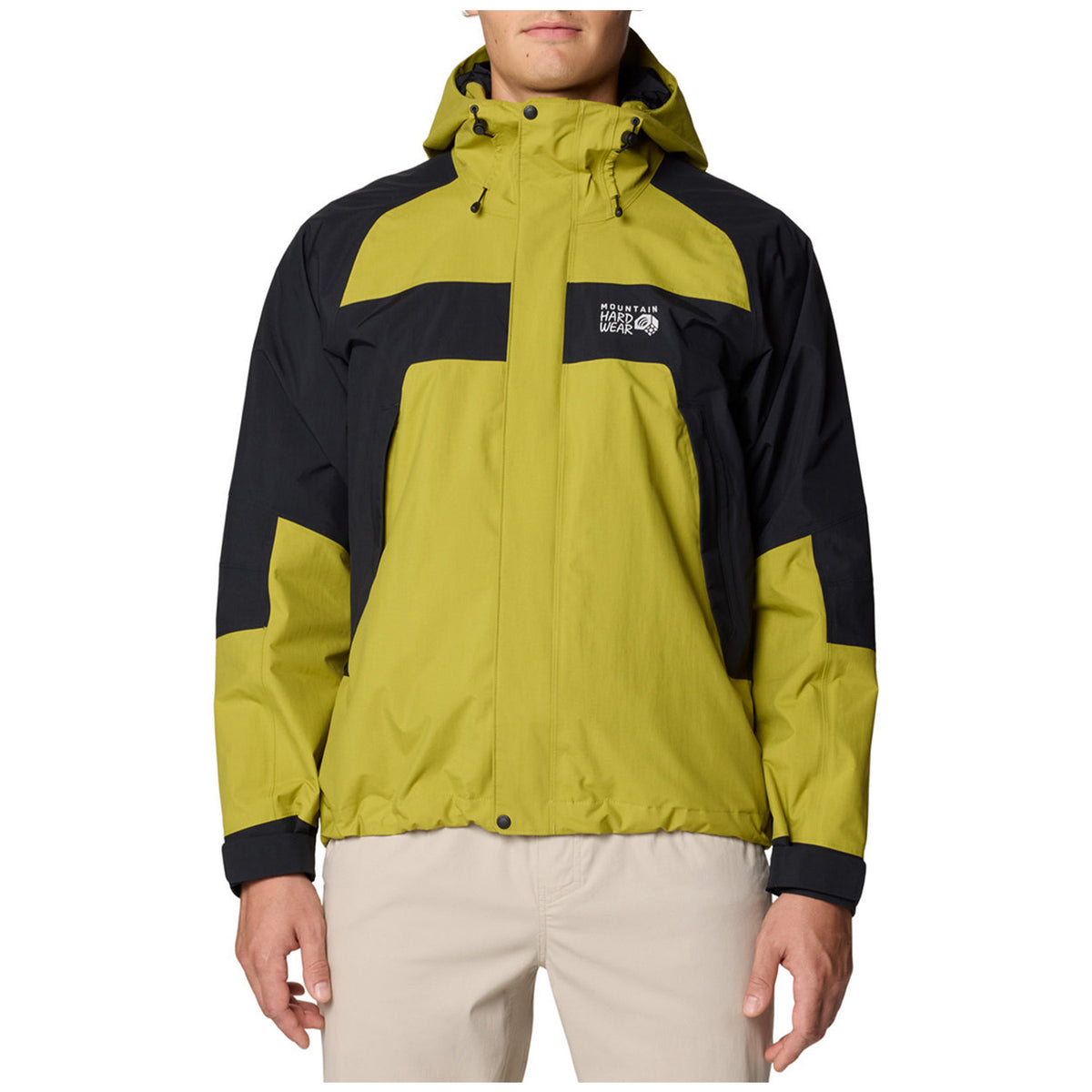 Mountain Hardwear Dry Times™ Hooded Jacket - Men's Moon Moss/Black