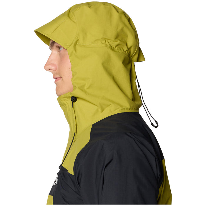 Mountain Hardwear Dry Times™ Hooded Jacket - Men's Moon Moss/Black