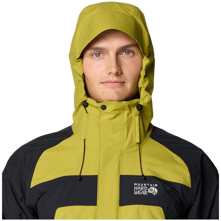 Mountain Hardwear Dry Times™ Hooded Jacket - Men's Moon Moss/Black