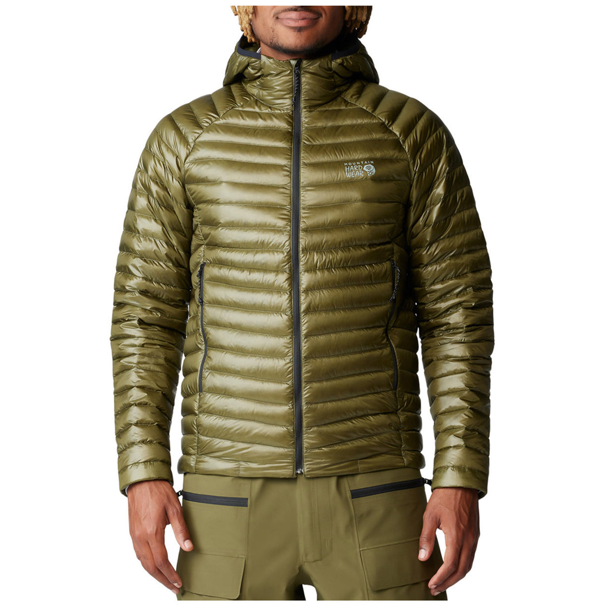 Mountain Hardwear Ghost Whisperer™ Hoodie - Men's Combat Green