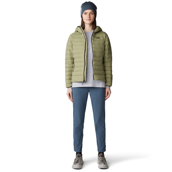 Mountain Hardwear Dynama™ High Rise Ankle Pants - Women's Moon Blue