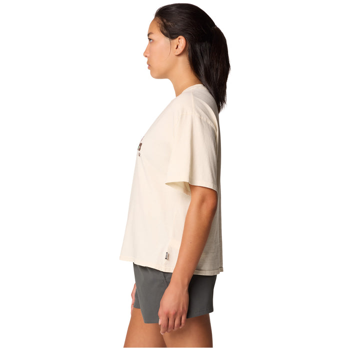 Mountain Hardwear MHW™ Sun Stash Collab Crop Short Sleeve T-Shirt - Women's Stone