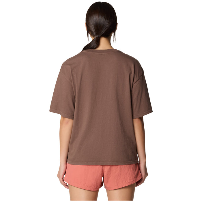 Mountain Hardwear MHW™ Mountains Collab Crop Short Sleeve T-Shirt - Women's Carob