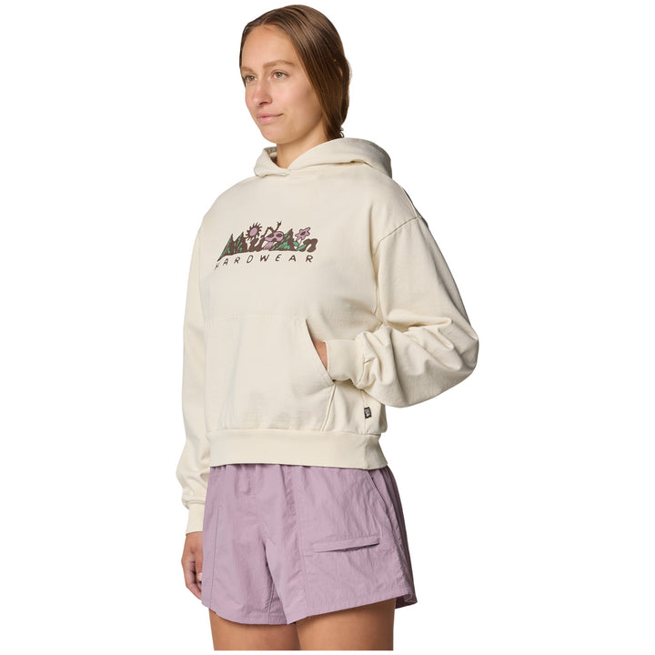 Mountain Hardwear MHW™ Sun Stash Collab Crop Hoodie - Women's Stone