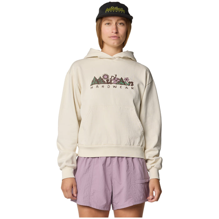 Mountain Hardwear MHW™ Sun Stash Collab Crop Hoodie - Women's Stone
