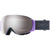 Smith I/O MAG S Goggles - Women's French Navy/ChromaPop Sun Platinum Mirror+ChromaPop Storm Yellow Flash