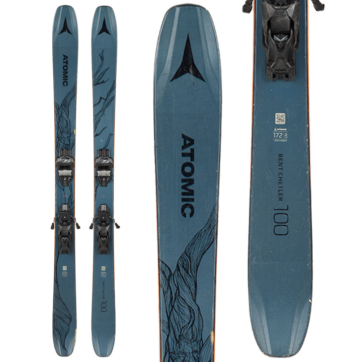 Atomic Bent Chetler 100 Skis + Tyrolia Attack 13 Demo Bindings 2020