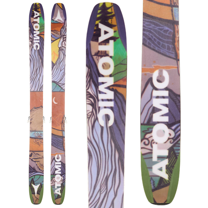 Atomic Bent Chetler 120 Skis + Warden 13 Demo Bindings 2020
