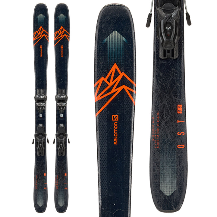 Salomon QST 85 Skis + Tyrolia Attack 11 Demo Bindings 2020