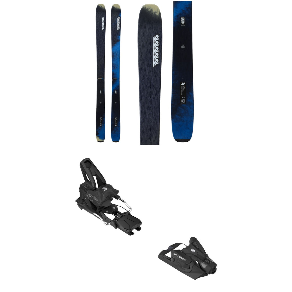 K2 Mindbender 106 C Skis 2025 + Salomon Strive 14 GW Ski Bindings
