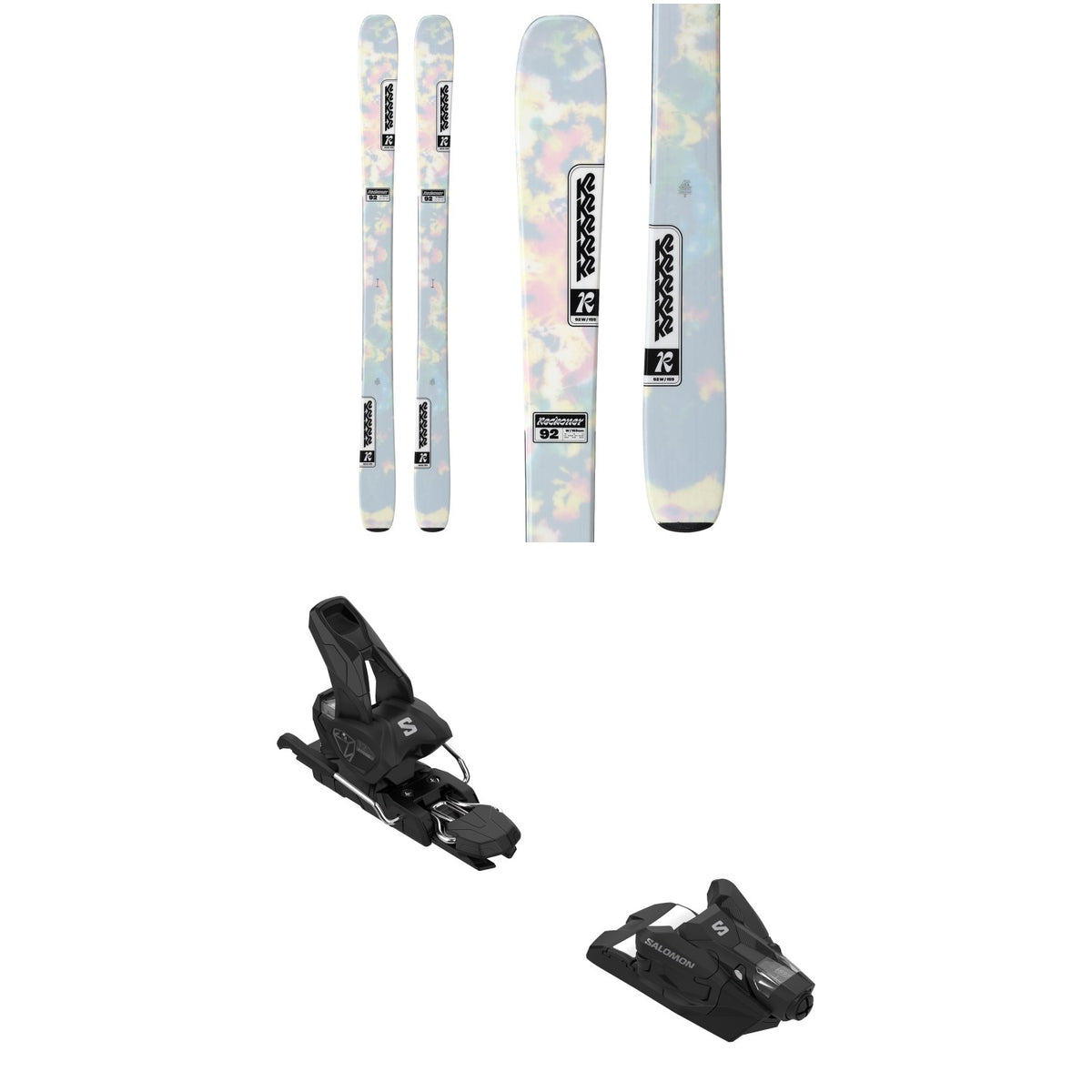 K2 Reckoner 92 W Skis - Women's 2025 + Salomon Strive 12 GW Ski Bindings