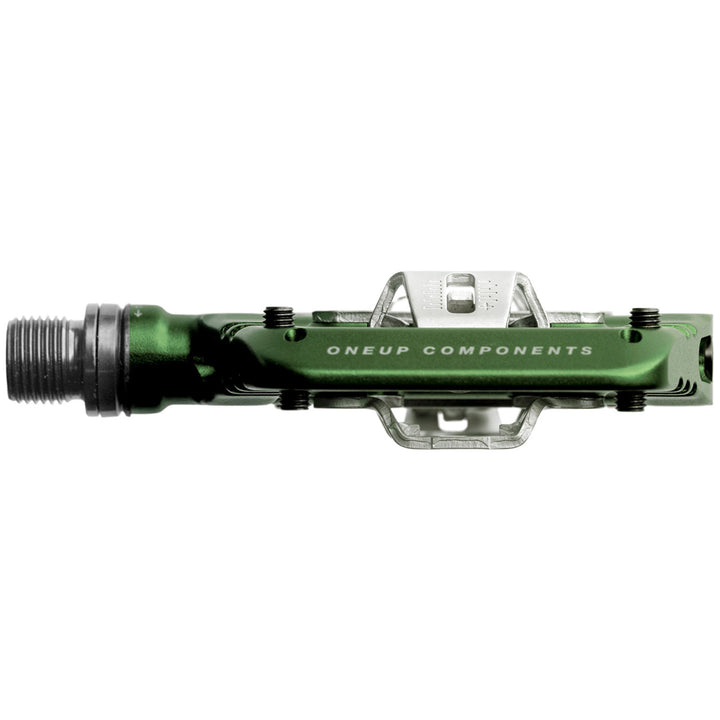 OneUp Components Clip Pedals Dark Green