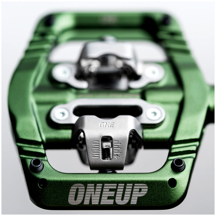 OneUp Components Clip Pedals Dark Green