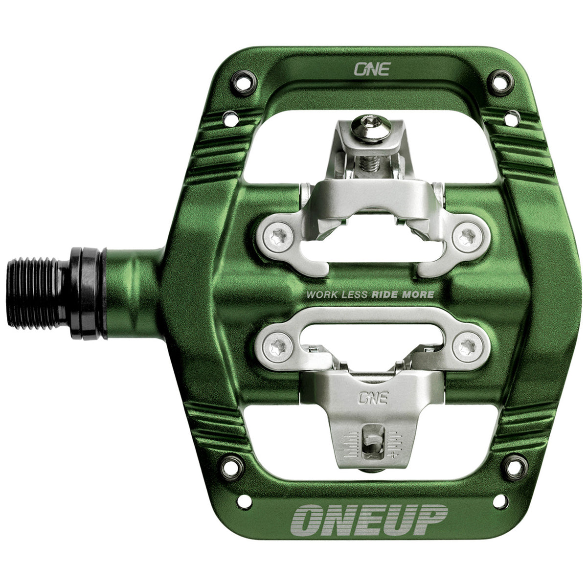OneUp Components Clip Pedals Dark Green